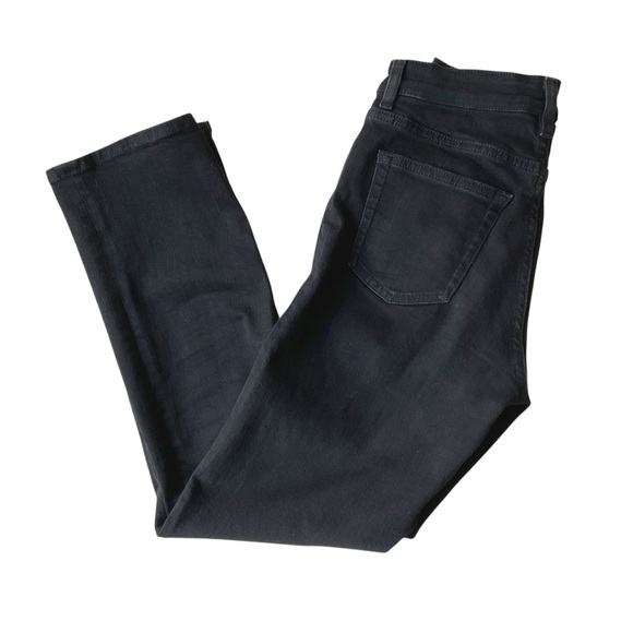 COS Slim Straight High Rise Ankle Jeans in Washed Black Size 25 - Picture 4 of 8